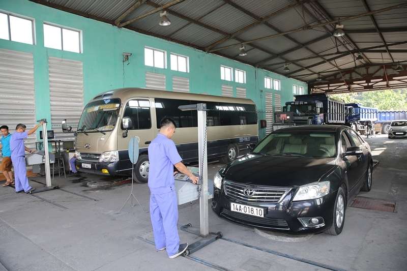 chi phí đăng kiểm xe ô tô