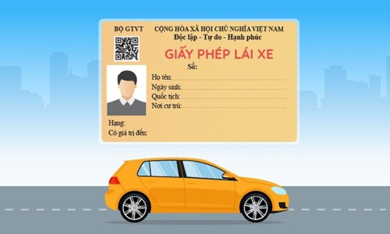 lỗi hết hạn bằng lái xe ô tô