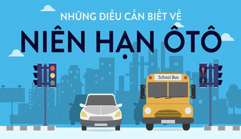 niên hạn sử dụng xe ô tô